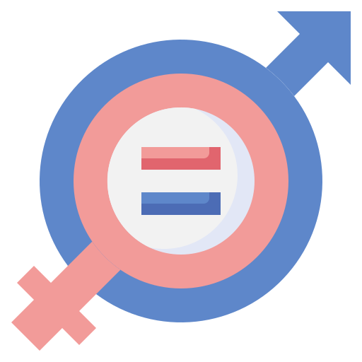 równość płci Surang Flat ikona