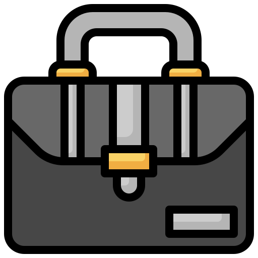 Briefcase Surang Lineal Color icon