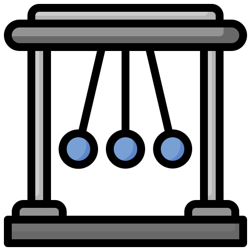 péndulo Surang Lineal Color icono