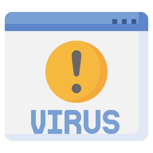 virus Surang Flat icona