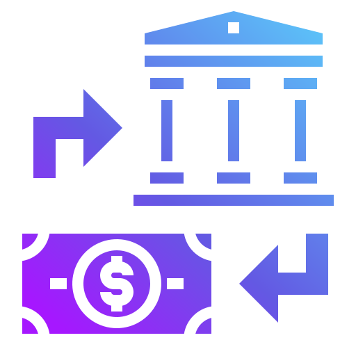 banco Generic Flat Gradient icono