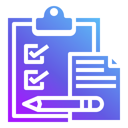 Checklist Generic Flat Gradient icon