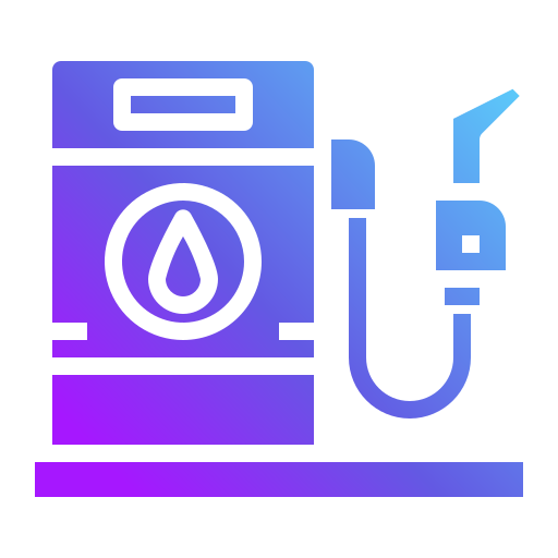 Gas station Generic Flat Gradient icon