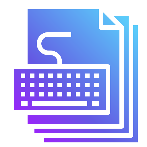 klaviatur Generic Flat Gradient icon