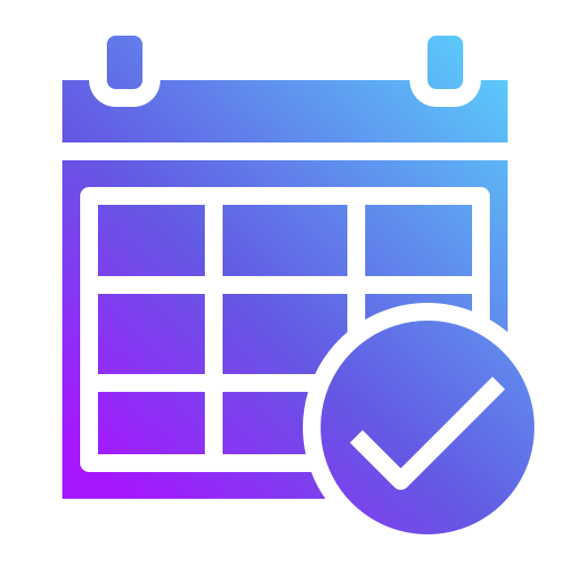 kalender Generic Flat Gradient icon