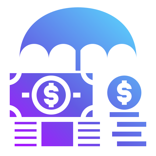 paraguas Generic Flat Gradient icono