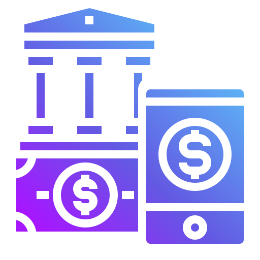 Bank Generic Flat Gradient icon