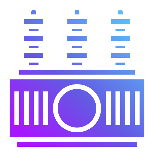 transformator Generic Flat Gradient icoon