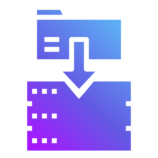 serwer Generic Flat Gradient ikona