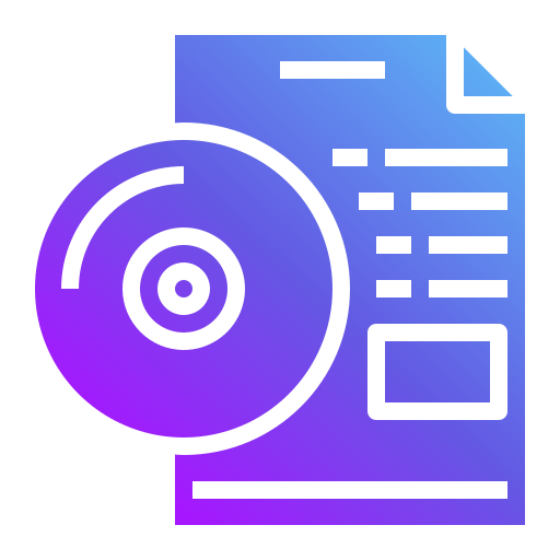 cd-rom Generic Flat Gradient icon