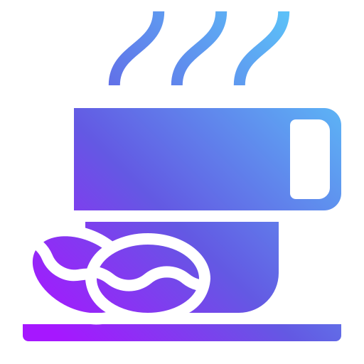 hete koffie Generic Flat Gradient icoon