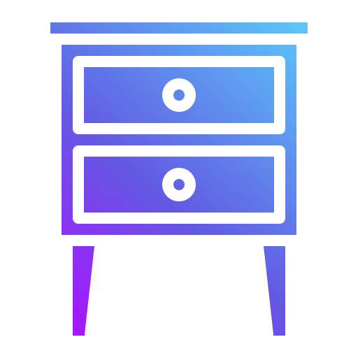 Cabinet Generic Flat Gradient icon