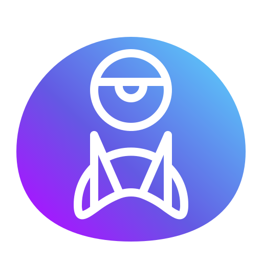 extraterrestre Generic Flat Gradient icono