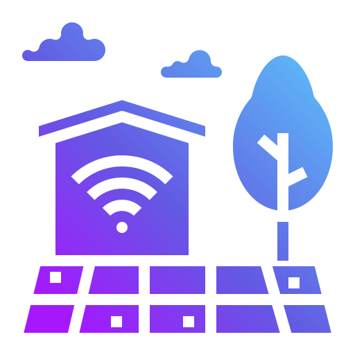 wifi Generic Flat Gradient icoon