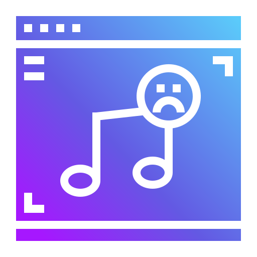musik Generic Flat Gradient icon