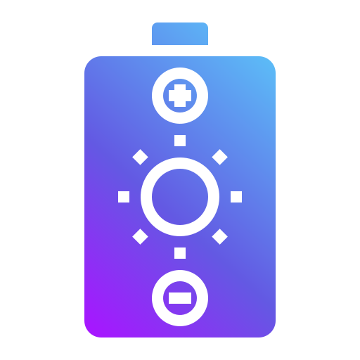 batería Generic Flat Gradient icono