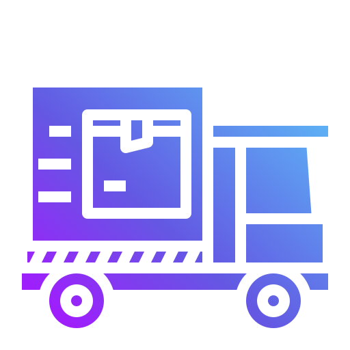 トラック Generic Flat Gradient icon