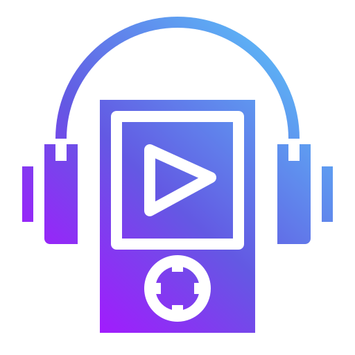 audio Generic Flat Gradient icon