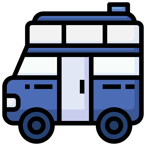 autobus a due piani Surang Lineal Color icona