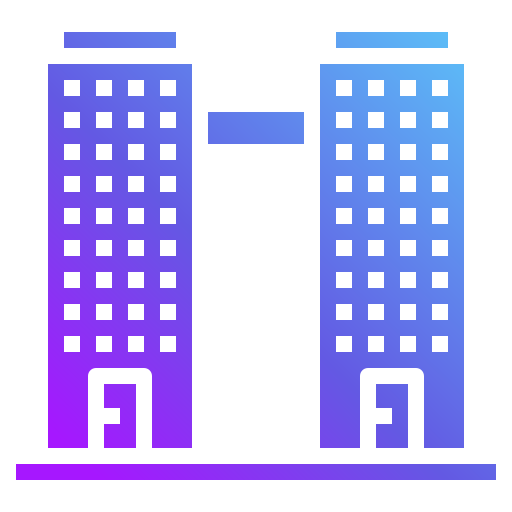 edificios Generic Flat Gradient icono