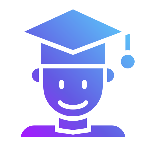 student Generic Flat Gradient ikona