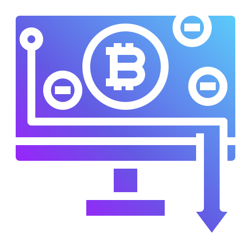 monitor Generic Flat Gradient ikona