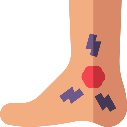Ankle Basic Straight Flat icon