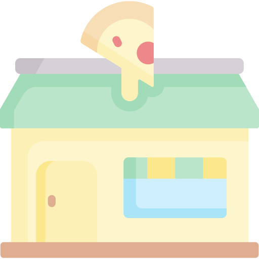 Pizza shop Special Flat icon
