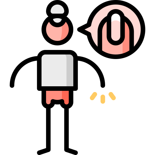 schmerzen Puppet Characters Lineal Color icon