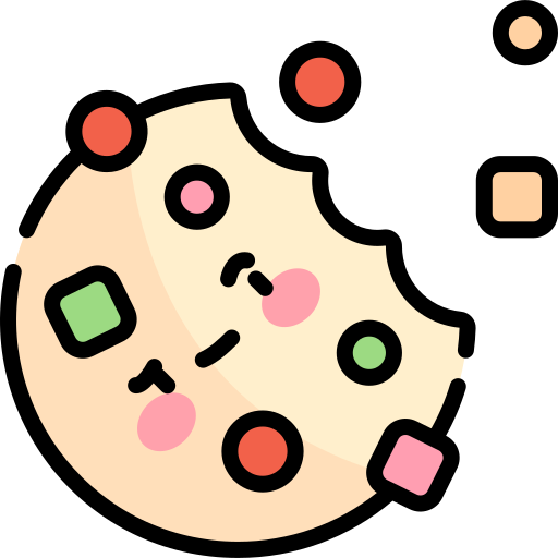 쿠키 Kawaii Lineal color icon