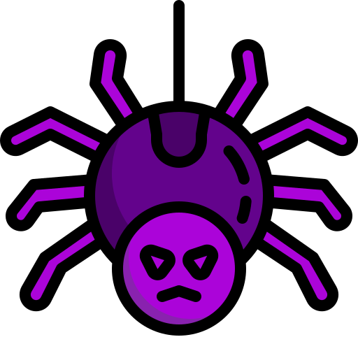 Spider Generic Outline Color icon