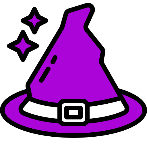 Шляпа ведьмы Generic Fill & Lineal иконка