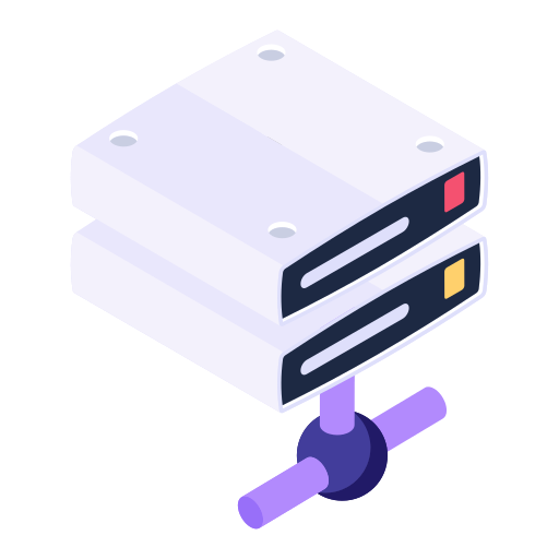 Data server Generic Isometric icon