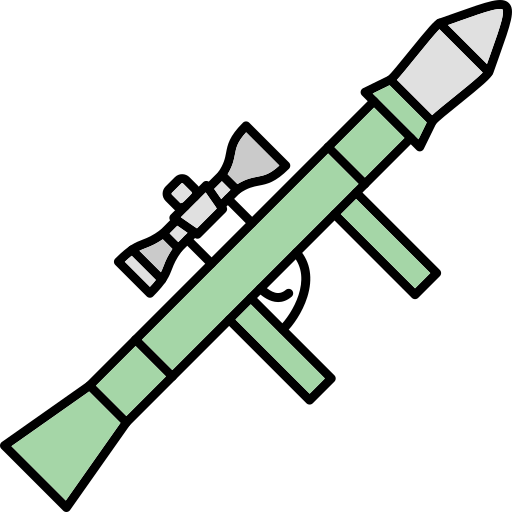 bazooka Generic Thin Outline Color ikona