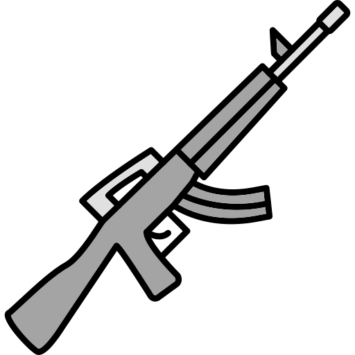 gewehr Generic Thin Outline Color icon