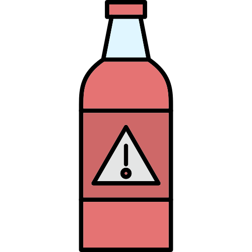 Poison Generic Thin Outline Color icon