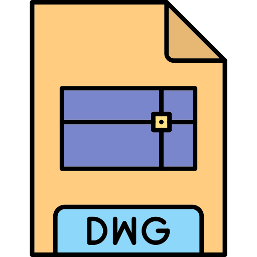 Dwg Generic Thin Outline Color icon