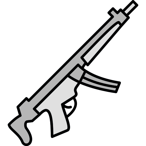 maschinengewehr Generic Thin Outline Color icon