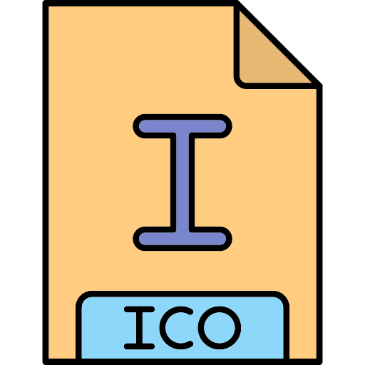 ico Generic Thin Outline Color icono