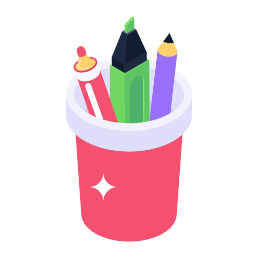 bleistifthalter Generic Isometric icon