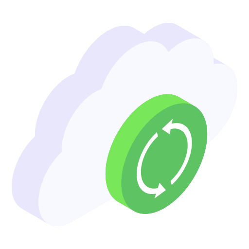 cloud-synchronisierung Generic Isometric icon