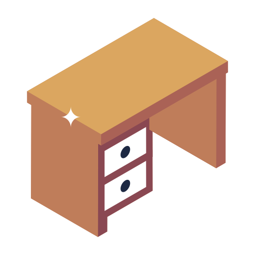 사무실 테이블 Generic Isometric icon