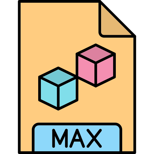 max Generic Thin Outline Color icono