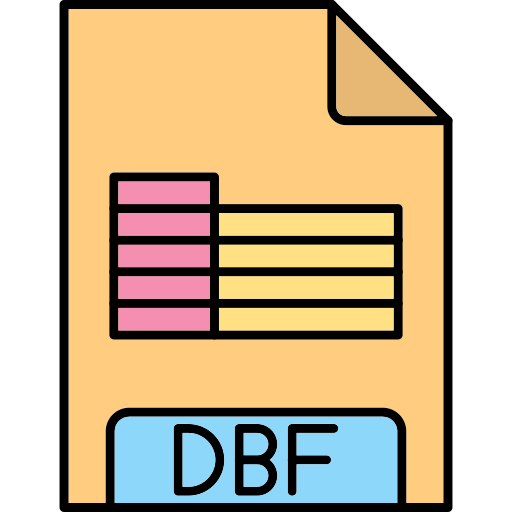 Dbf Generic Thin Outline Color icon