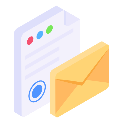 e-mail Generic Isometric icoon