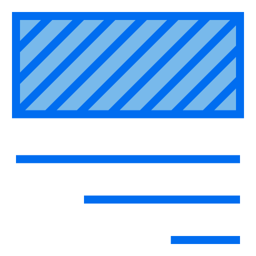 Layout Generic Blue icon