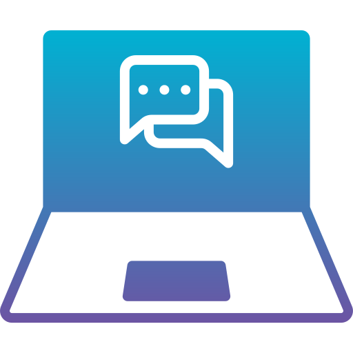 chat Generic Flat Gradient icono