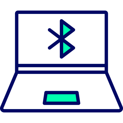 bluetooth Generic Outline Color icono