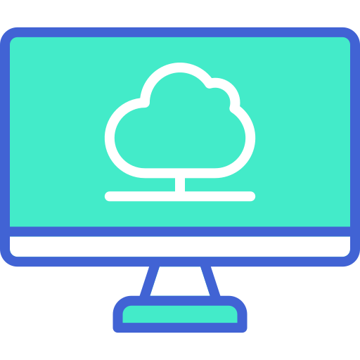 cloud computing Generic Outline Color icon