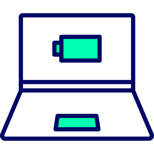 batteria Generic Outline Color icona